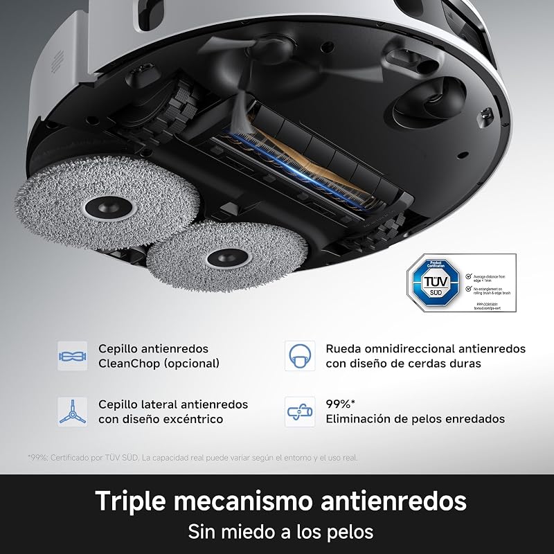 E50 Pro Ultra, aspirador robô, branco