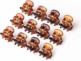 IRYNA Hair Claw Clip 12 Piece Mini Plastic Claw Clips Small Hair Accessories view 3