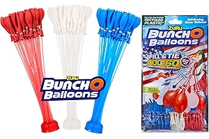 Bunch O Balloons, Red, White, and Blue (3 Bunches 100 Water Balloons)
