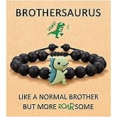 ORISPRE Dinosaur Bracelet for Son/Grandson/Nephew/Brother on Valentines/Christmas/Birthday Graduation