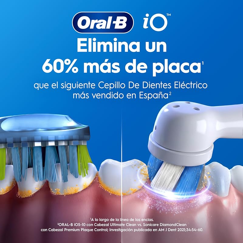iO 2 Cepillo de Dientes Eléctrico con 1 Cabezal, Rosa Suave