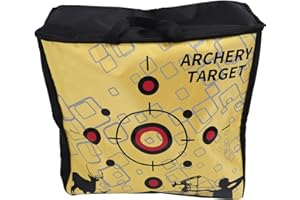 Jauarta Archery Target Bag, Fillable Oxford Cloth Reusable Bow Target Practice Bag with Refillable Design, for Archery Traini