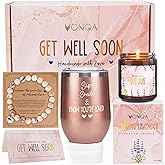 Get Well Soon Gifts For Women After Surgery, Feel Better Healing Kit, Speedy Recovery Basket For Women, Surgery Hospital Gift Box, Thoughtful Comfort Wellness Care Package For Sick or Injured Friend
