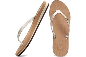 KuaiLu Womens Fashion Flip Flops Ladies Lightweight Summer Beach Yoga Mat Thong Sandals with Comfortable Arch Support