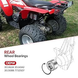 Rear Wheel Bearings for Polaris Trail Blazer 330
