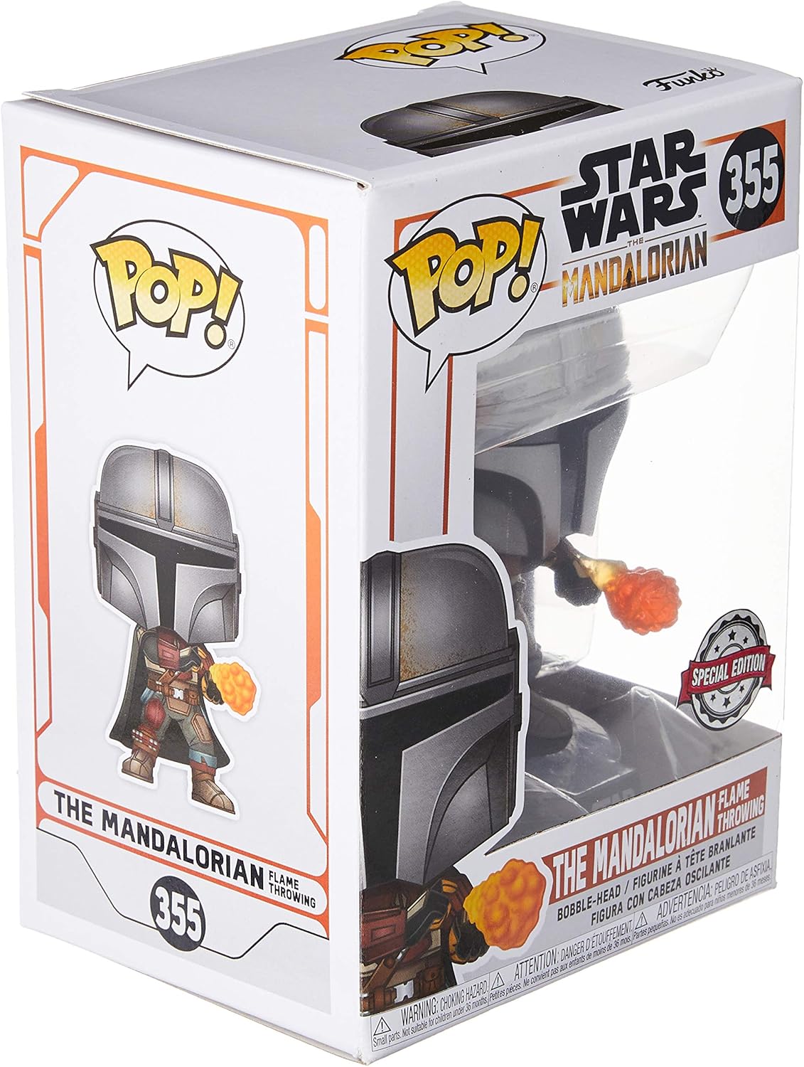 mandalorian with flame pop