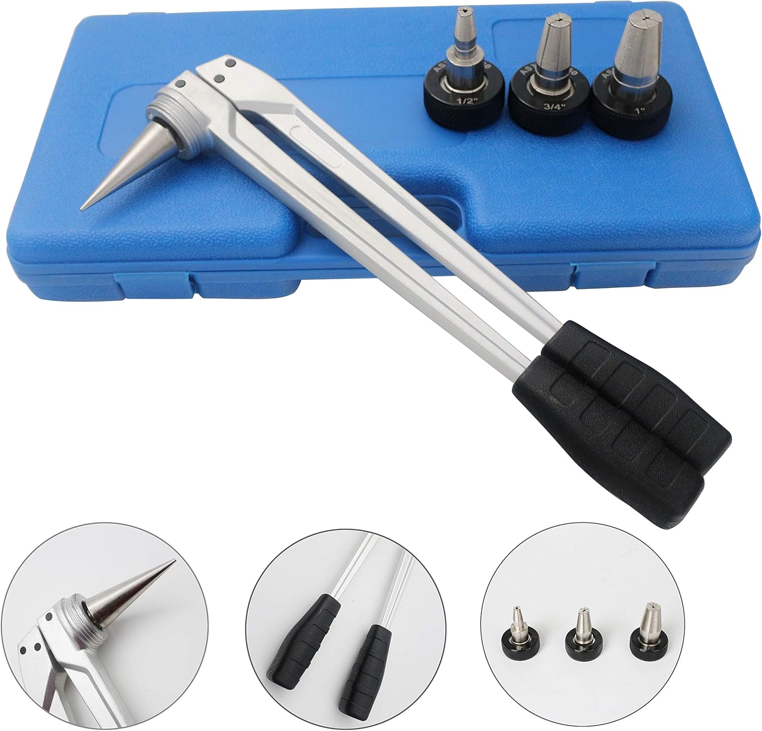 iGeelee Manual PEX Pipe Expander Tool Kit PE1632 with 1/2,3/4,1