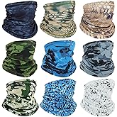 Neck Gaiters for Men Women Cooling Face Cover Sun Protection Face Mask Summer Bandana Balaclava