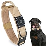 Tactical AirTag Dog Collar, 100% Waterproof