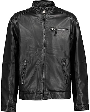 BLUE SEVEN Jungen Kunst Lederjacke 697011