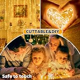 Ollny Curtain Lights 300LED USB 3m x 3m IP44 Indoor Outdoor 8 Modes Warm White view 5