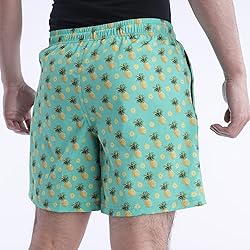 Biwisy Men's Quick Dry Swimming Trunks with Mesh