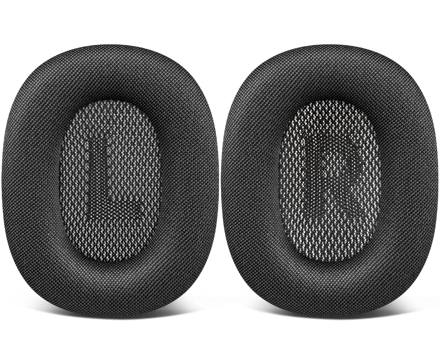 SOULWIT Replacement Earpads for Airpods Max Over-Ear Headphones, Ear Pads Cushions with Durable Mesh Fabric, Softer Foam - Space Gray