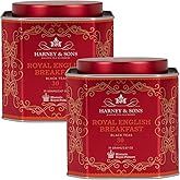Harney and Sons Royal English Breakfast, Black 30 Sachets per Tin - Pack of 2
