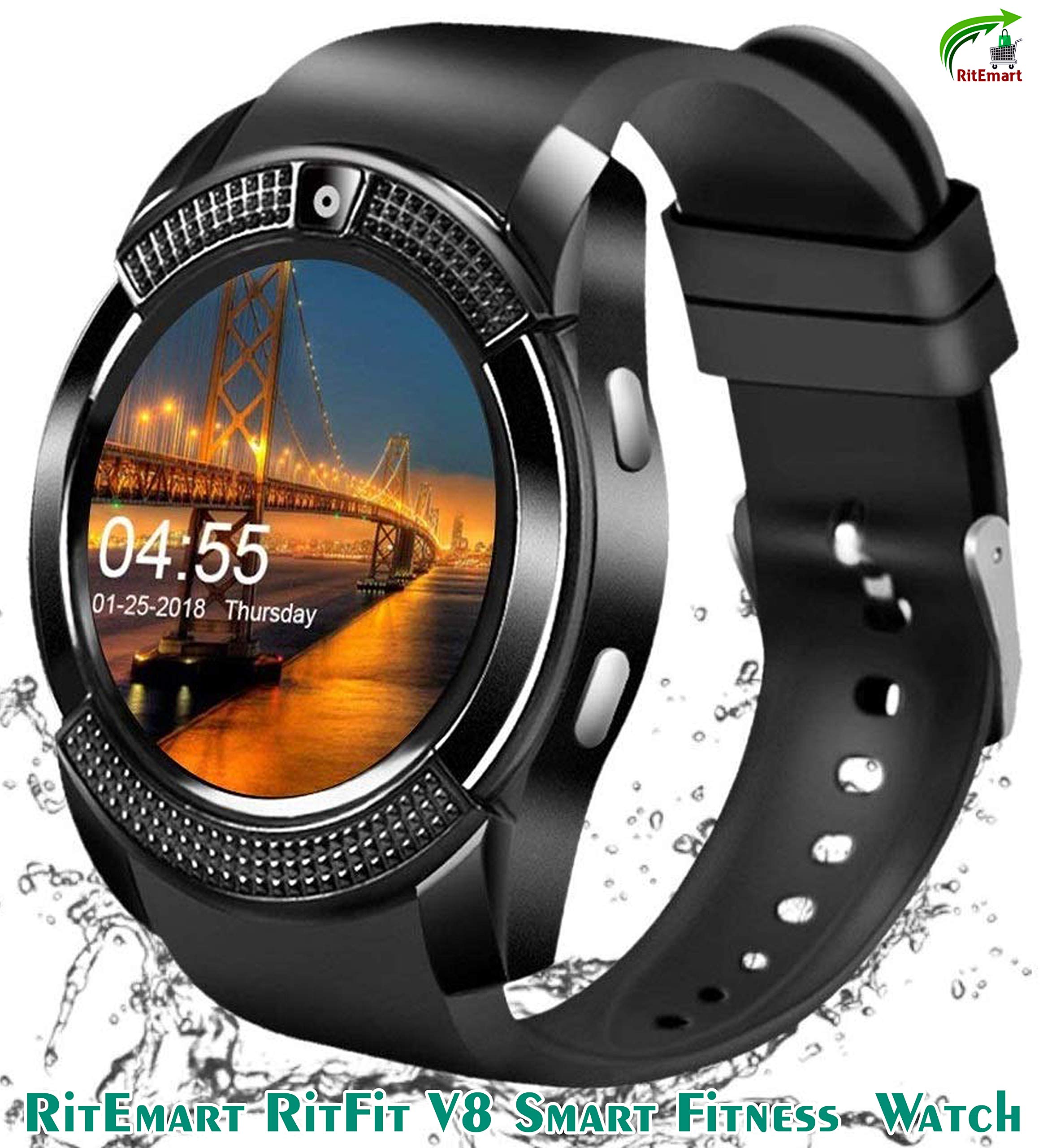 v8 smartwatch memory card