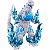 BANDAI Namco Godziburst - Ultra Burning Godzilla 3.75" Action Figure | Interchangeable Parts, Mix &amp; Match to Build Unique Monsters, Includes QR Code to Unlock Short-Form Animated Episodes