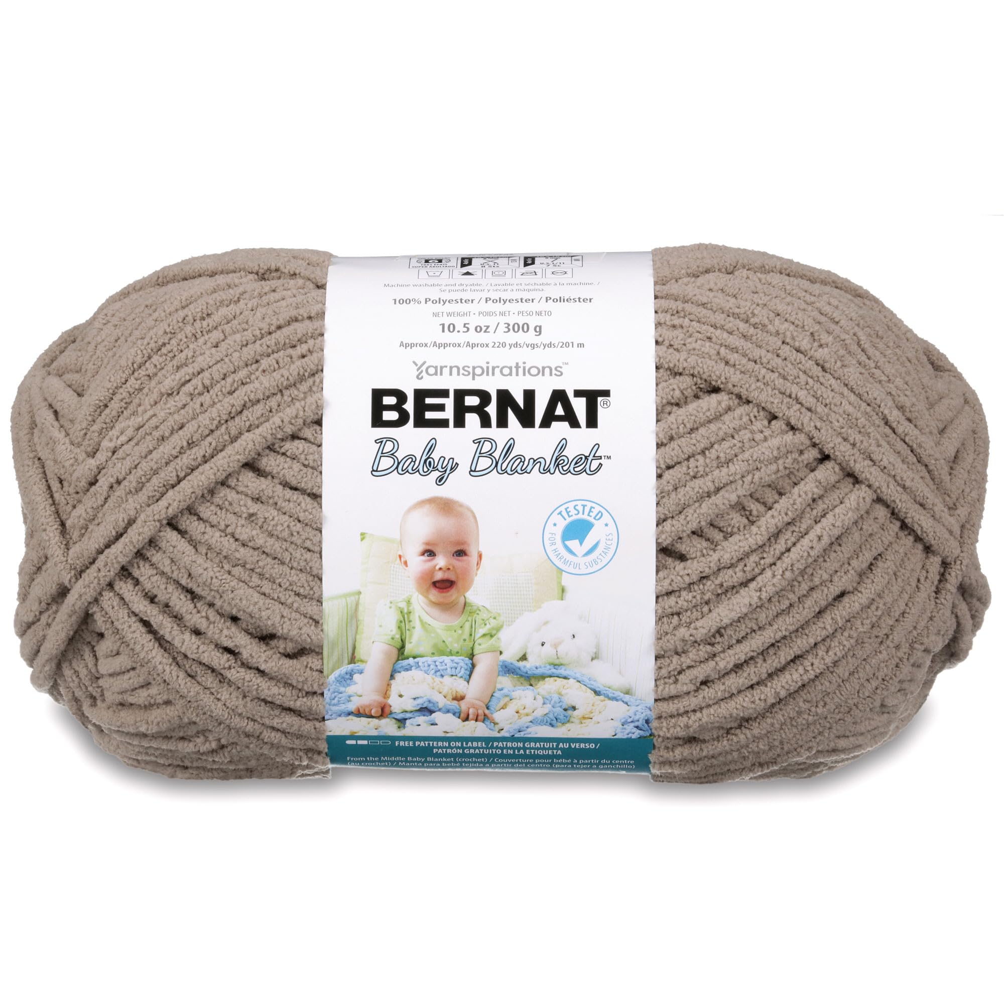 BERNAT BABY BLANKET 300G - BABY SAND — image 1
