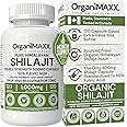 OrganiMAXX - Himalayan Shilajit 500mg Capsules | 50% Fulvic Acid for Metabolism, Energy & General Wellbeing | Pure Shilajit f