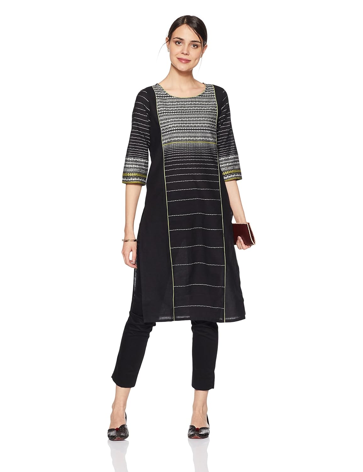 aurelia women's straight kurta