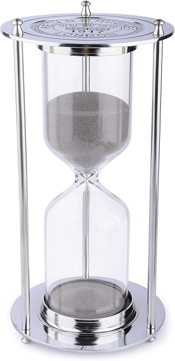 Sand Timer, BNEST 60 Minutes Hourglass Timer Europe Retro Style Sand