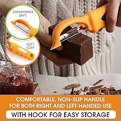 Spring Chef Premium Swivel Vegetable Peeler, Soft