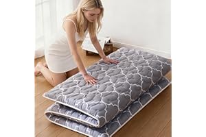 Vibe bear Premium Foam Japanese Futon Floor Mattress Twin Size 39"x 80",100% High Density Foam Comfortable Floor Mattress,3.2