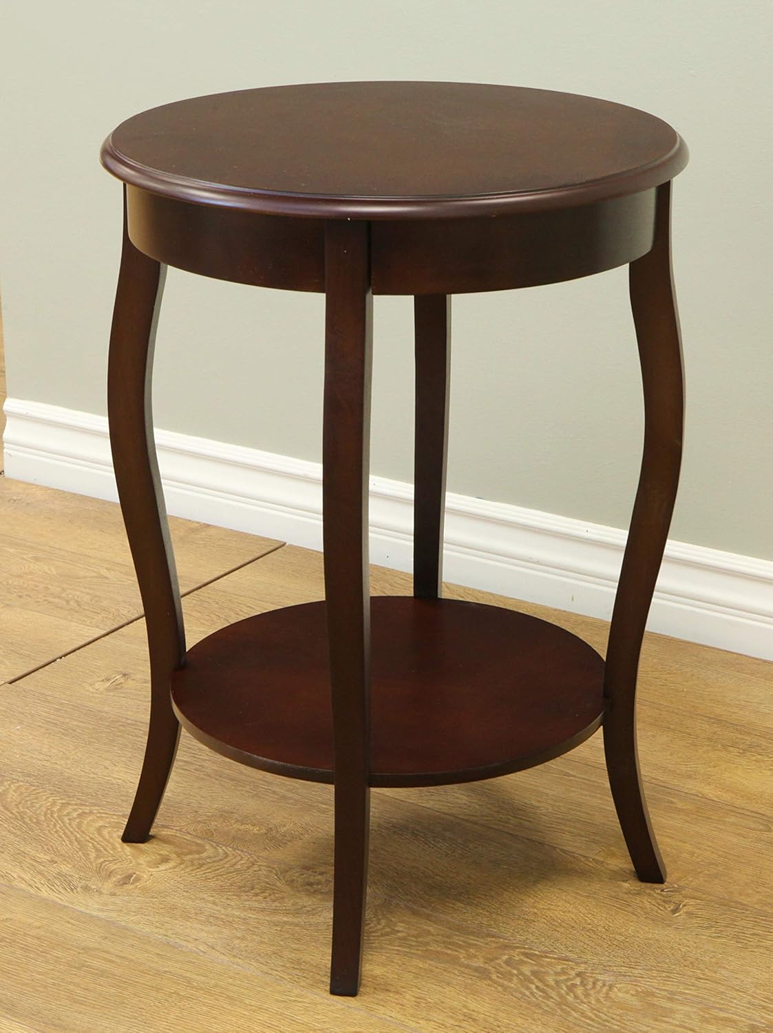 Best Dark Brown Round End Table