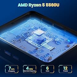 Beelink SER5 Mini PC,AMD Ryzen 5 5560U