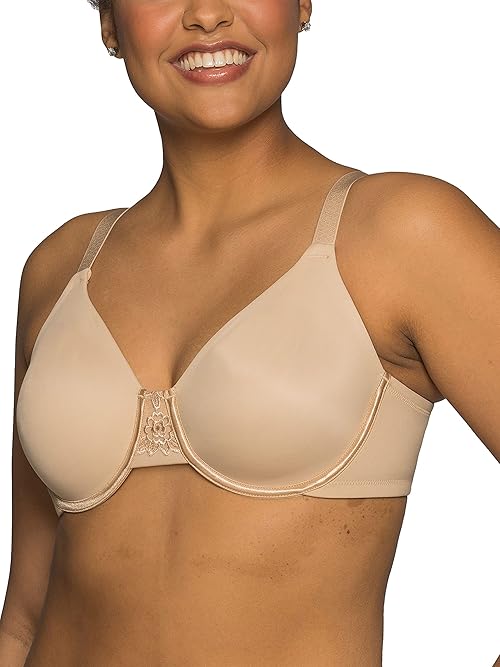 Vanity Fair womens Beauty Back Smoothing (36c - 42h) Minimizer Bra, Damask Neutral, 36H US