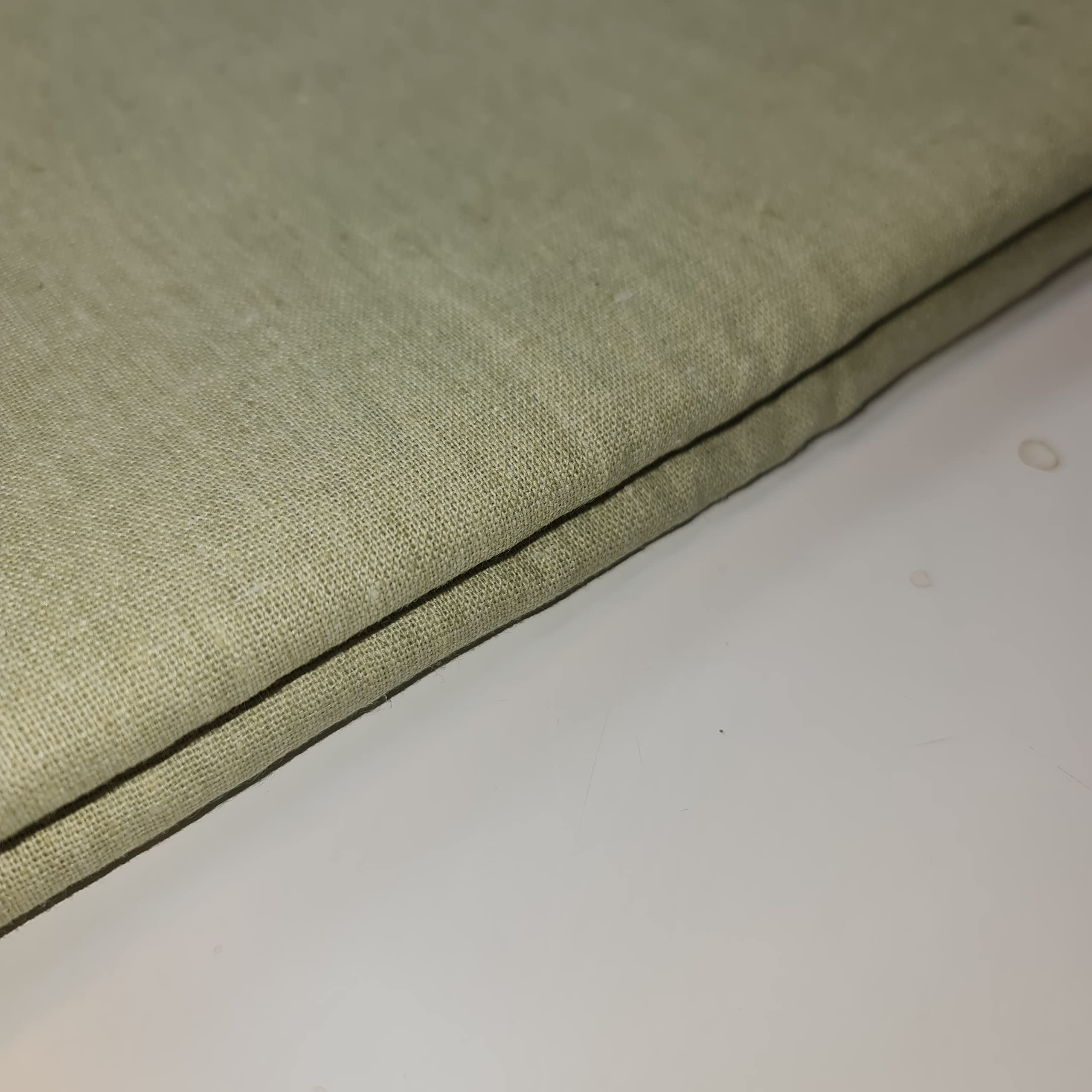Cotton Calico Canvas Natural *New* 25 Color Craft Patchwork Fabric Material 58" (Light Olive, 1 Meter)