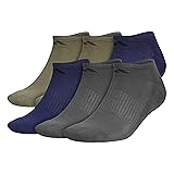 adidas Men's Athletic Cushioned Socks, 6-Pack No