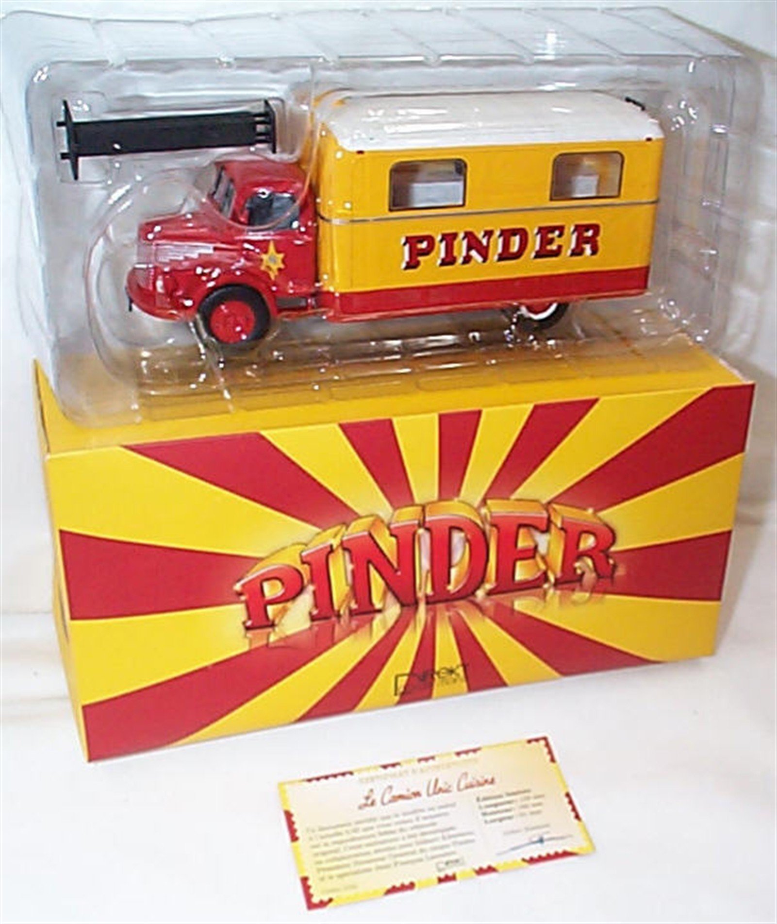 Direkt Collection Pinder Circus Unic 51 Kitchen truck 1:43 scale diecast model