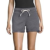 Hanes Women’s Fleece Shorts, Luxe Collection Lightweight Fleece Shorts for Women, Women’s Training Shorts