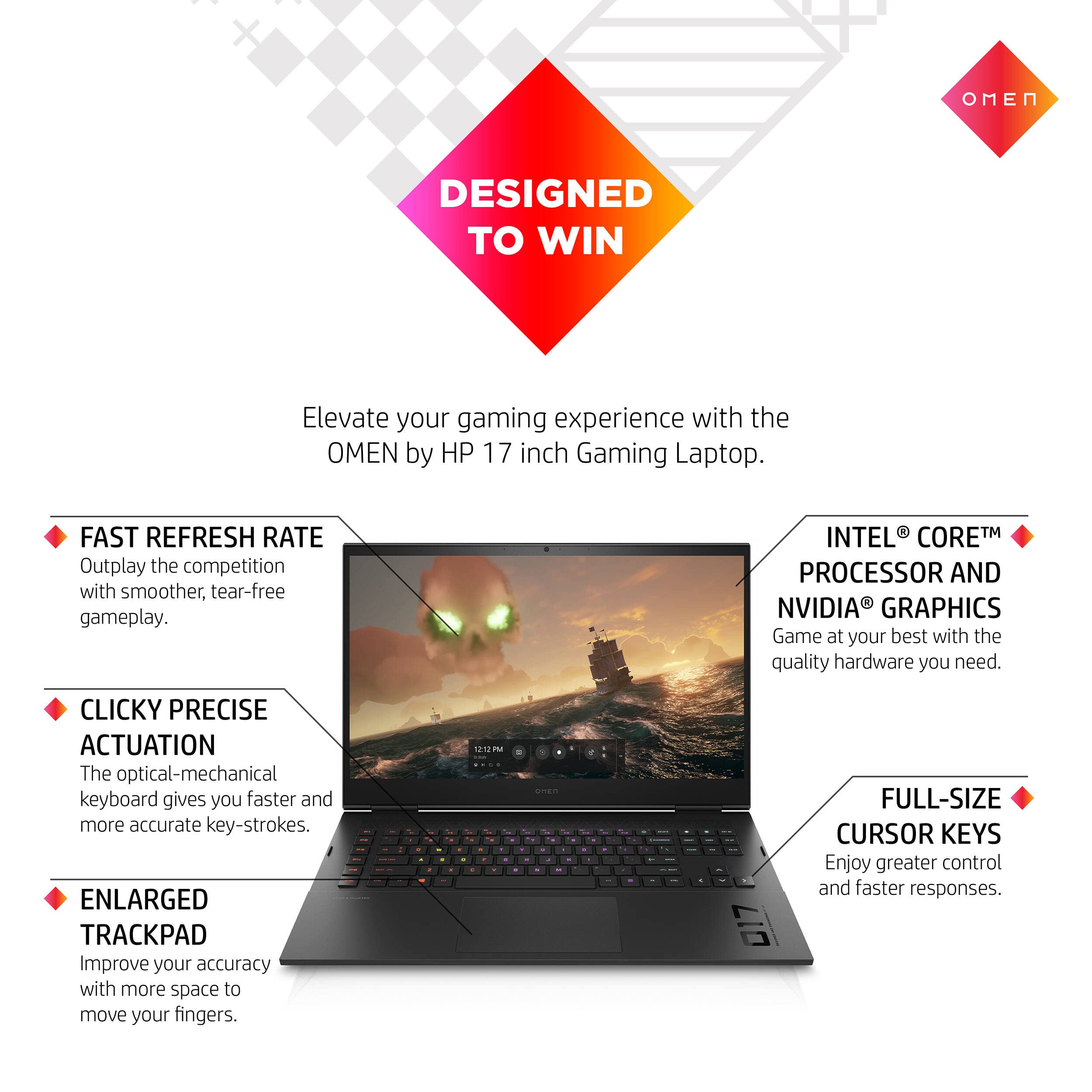 HP OMEN 17 17.3
