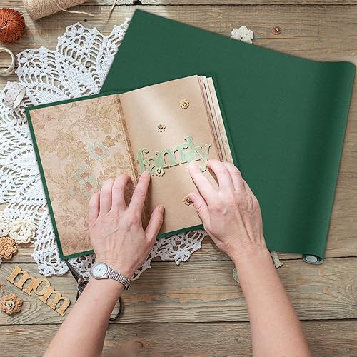 Silk Book Cloth For Binding - Gold Fabric Surface Paper Backed - 43.3x16.53 Inch For A3-A8 Books