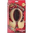 CONAIR Spa Tartan Headband & Detangle Cushion Brush 2pk Set - spa headband for washing face - Bubble headband - Makeup headband - GRWM headband - gifts for teen girls - stocking stuffers