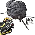 GEARS Universal Snowmobile Tunnel Bag | Expandable, Waterproof, Snowsport Luggage | Rear Cargo Storage Bag for Mountain & Tra