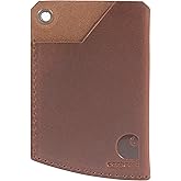 Carhartt Men's Craftsman Leather Wallets, Available in Multiple Styles and Colors