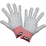 TECKWRAP Grey Professional Vinyl Wrap Anti-Static Application Gloves (2 Pairs/Pack)