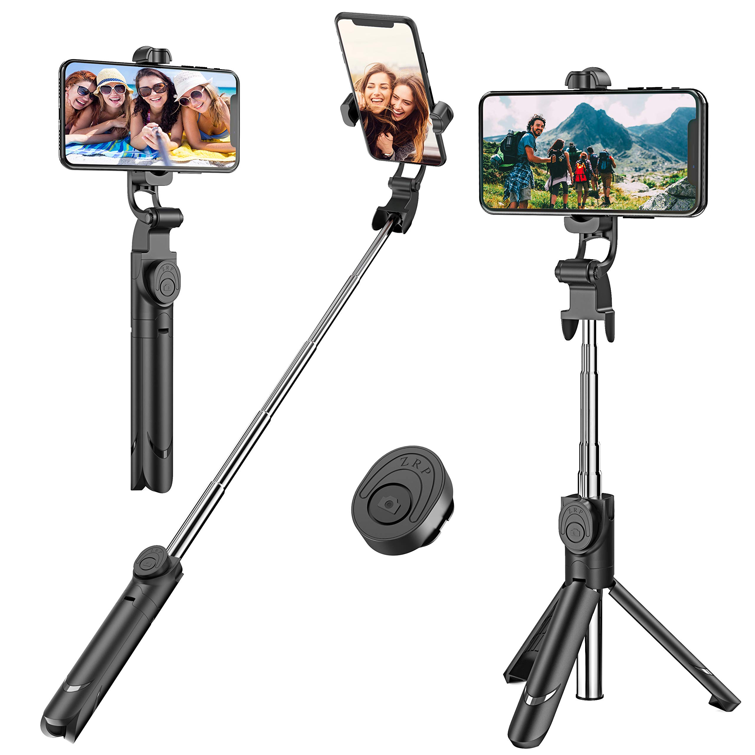 Mua Selfie Stick, Extendable Selfie Stick Tripod with Detachable