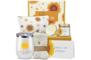 WASOCOL Birthday Gifts for Women, Friend, Mom, Sister, Her - Happy Birthday, Christmas, Mothers Day, Valentine's Day Gifts, - Get Well Soon Self Care Package Gift Basket Set