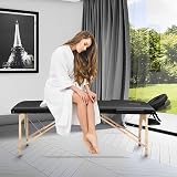 Eccellensedie Portable Massage Table 2-Zone Foldable Beauty Bed view 3