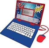 LEXIBOOK Spider-Man Educational and Bilingual Laptop Italian English JC598SPi5