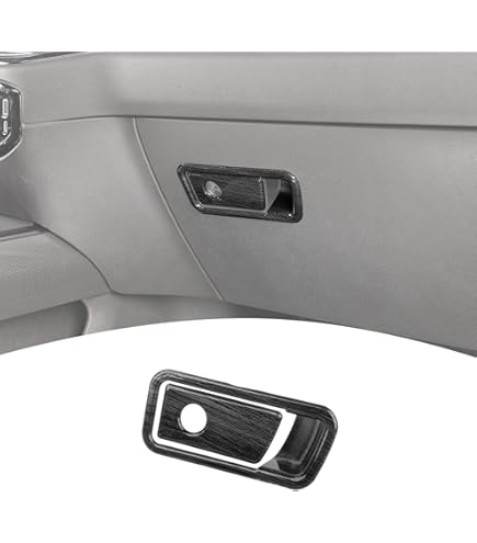 Voodonala Black Wood Grain Steering Wheel Trim For GMC Sierra & Yukon (2019-2025) - ABS Plastic Cover, Easy Peel & Stick