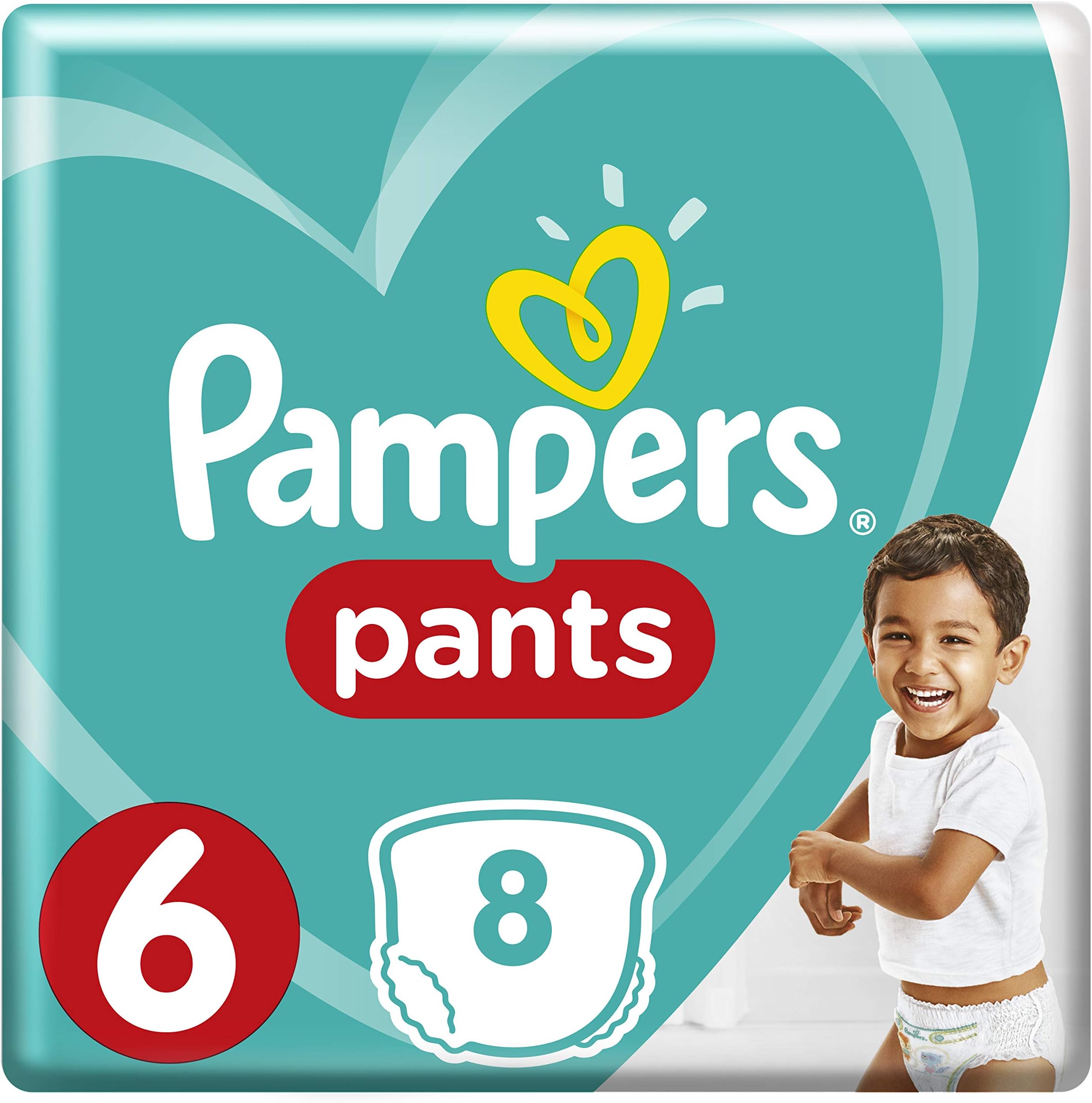 pampers pants large 8