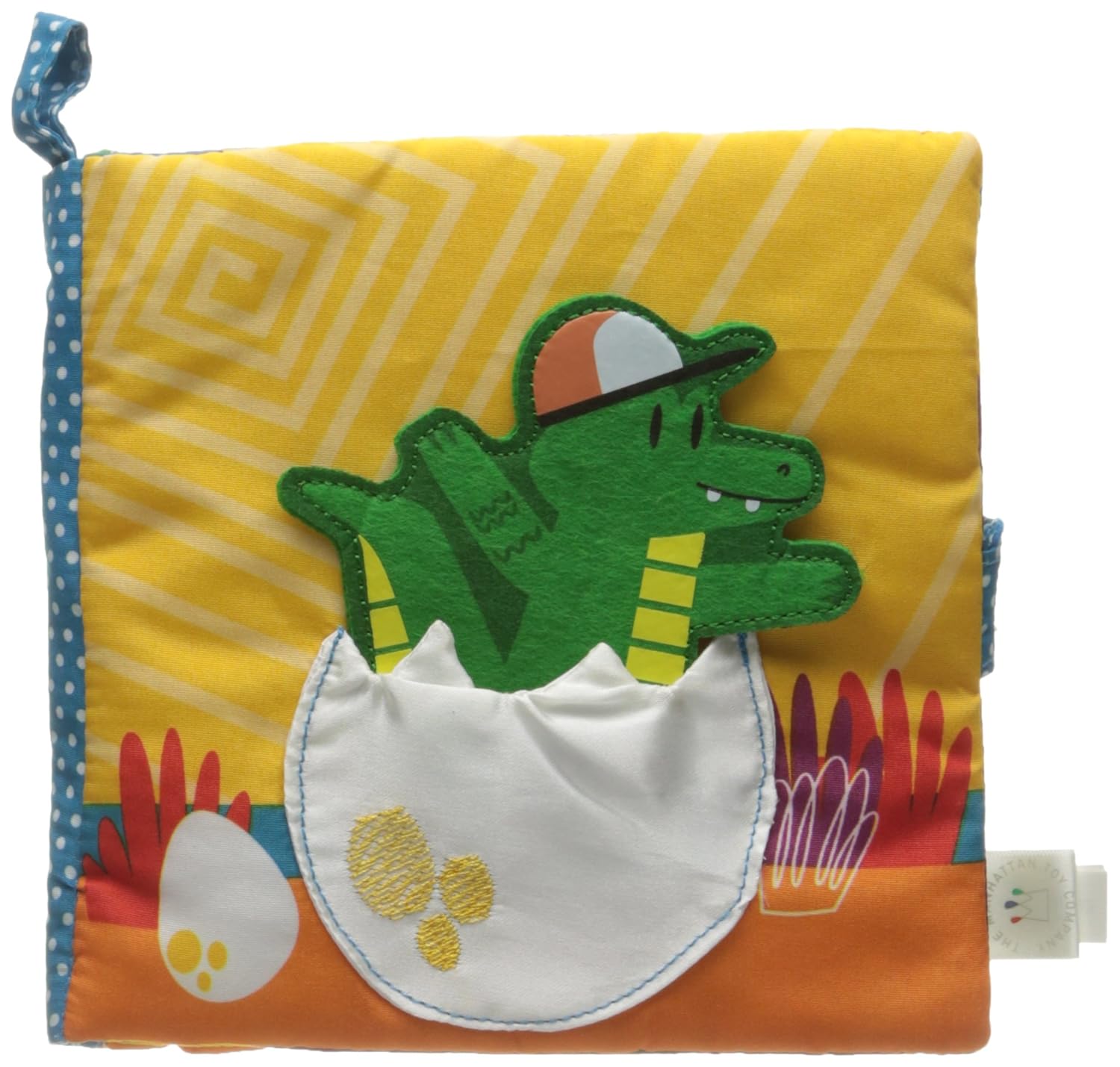 Manhattan Toy Been A While Crocodile Soft Activity Book Amazon In Toys Games