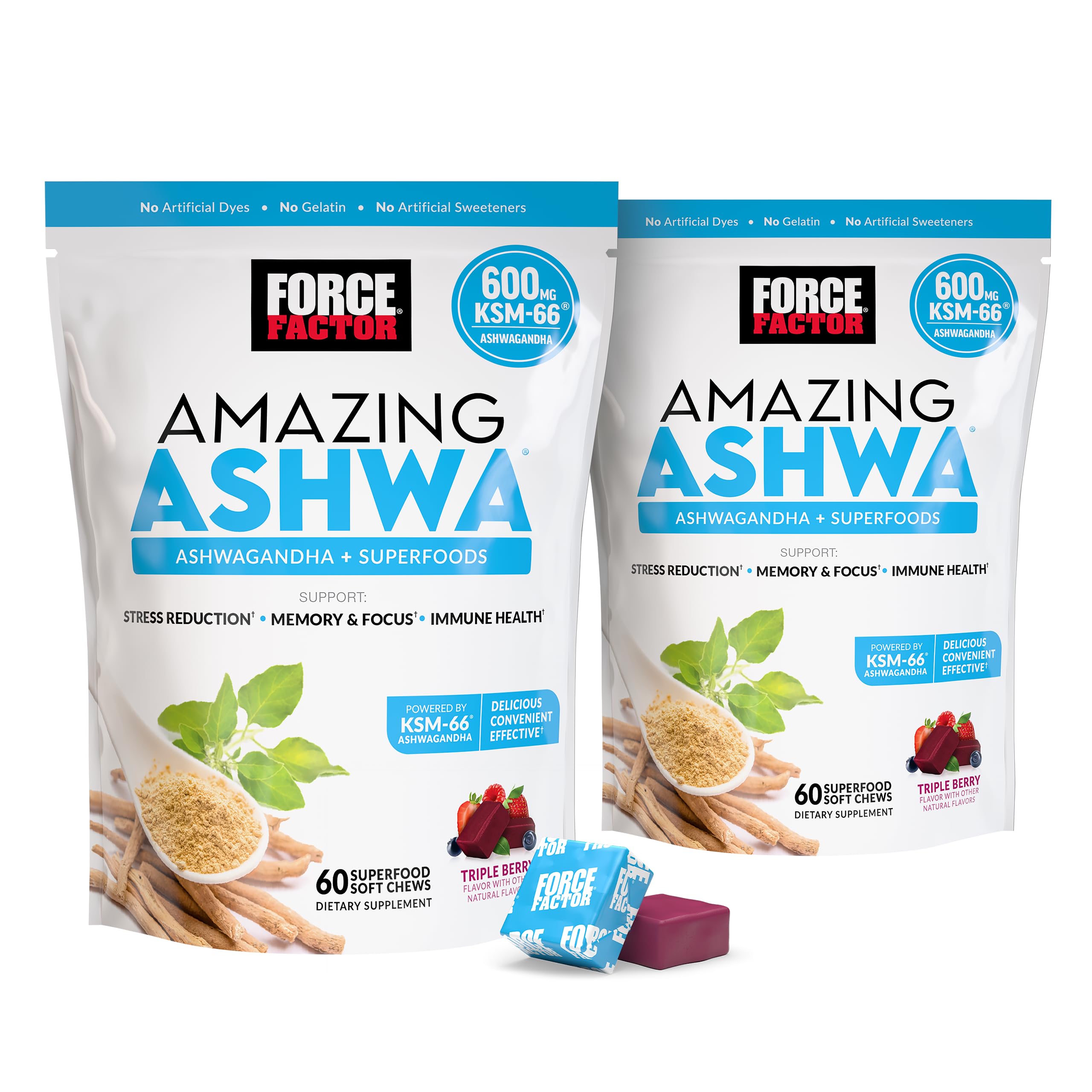 FORCE FACTOR Amazing Ashwa for Stress