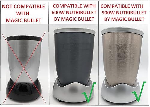 Blendin Replacement Parts, Compatible with Nutribullet 600 and 900
