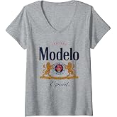 Womens Modelo Especial Can Label V-Neck T-Shirt