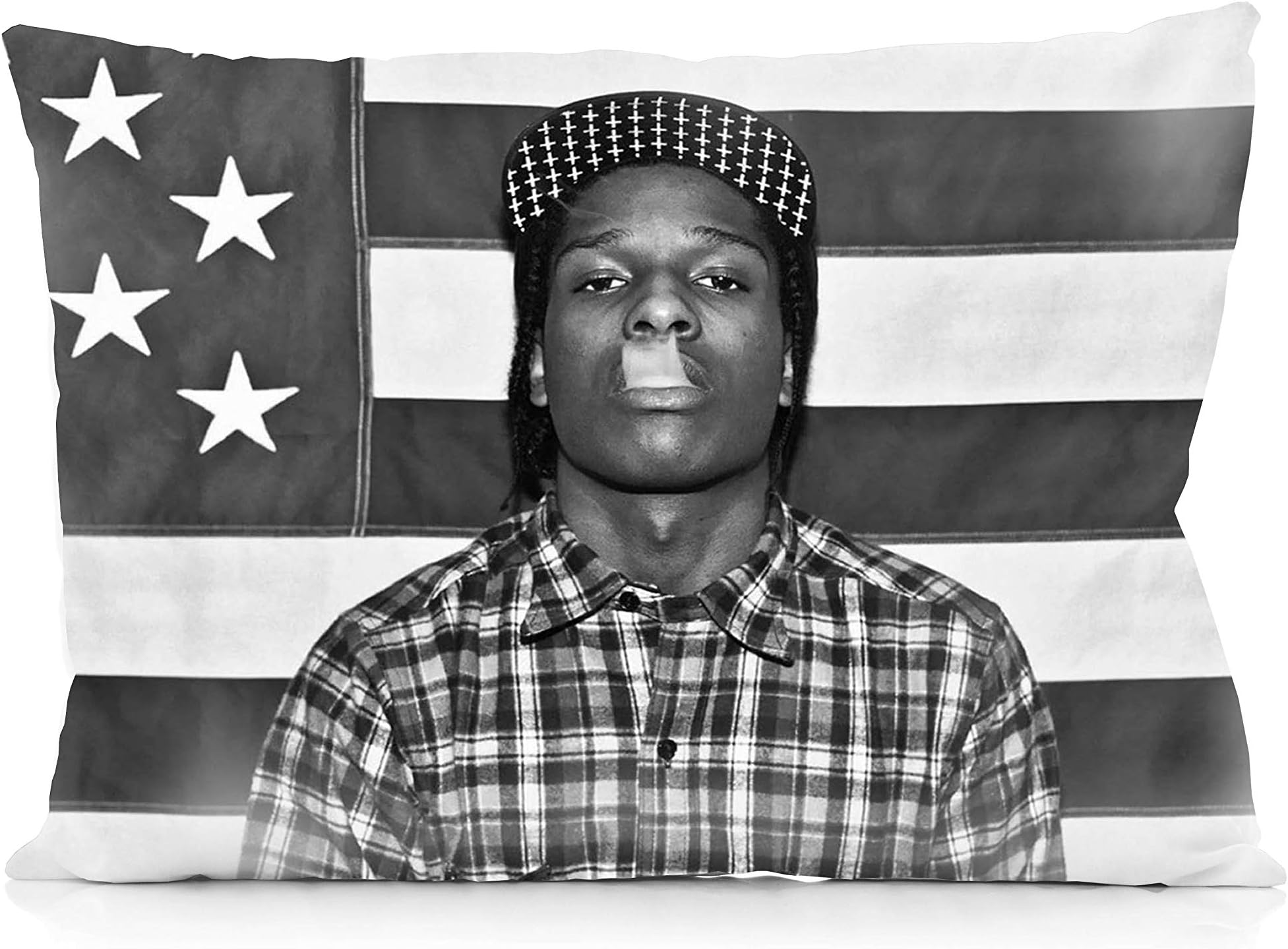 A$AP Rocky - Live. Love. ASAP Pillowcase Both Sides Print Zipper Throw Pillows Covers 20x30 Inches